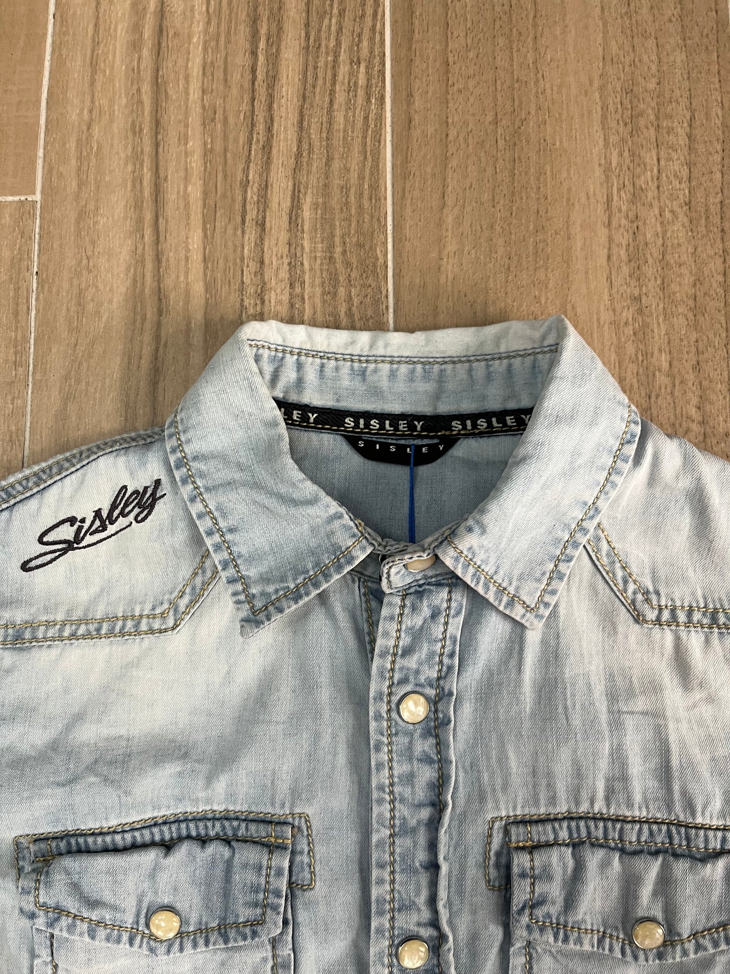 Sisley Y2K Denim Hemd