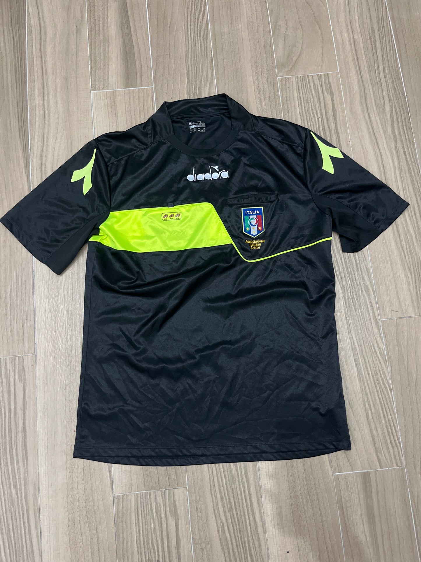 Diadora Italien Schiedsrichter Trikot