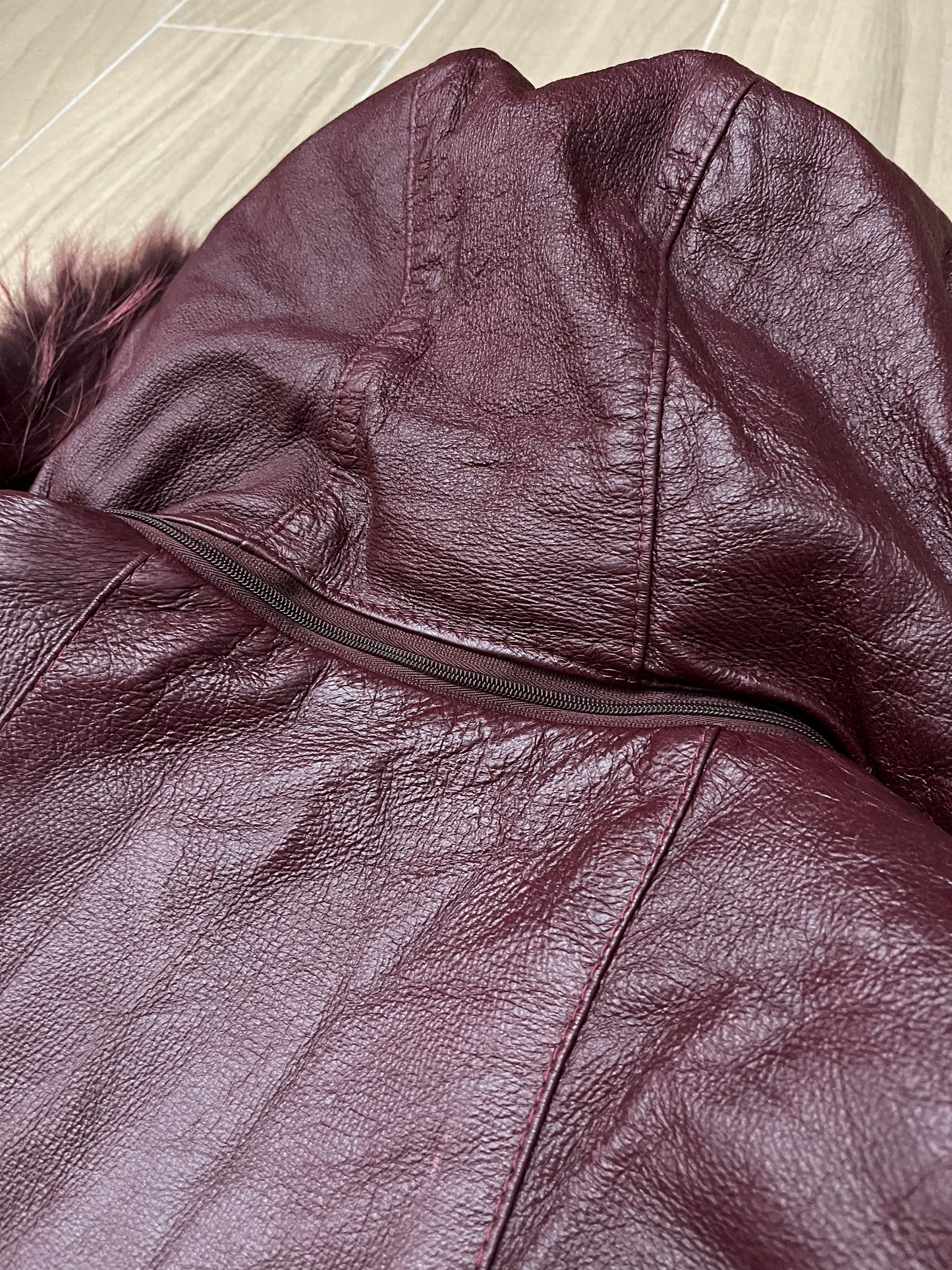 Vintage Lederjacke