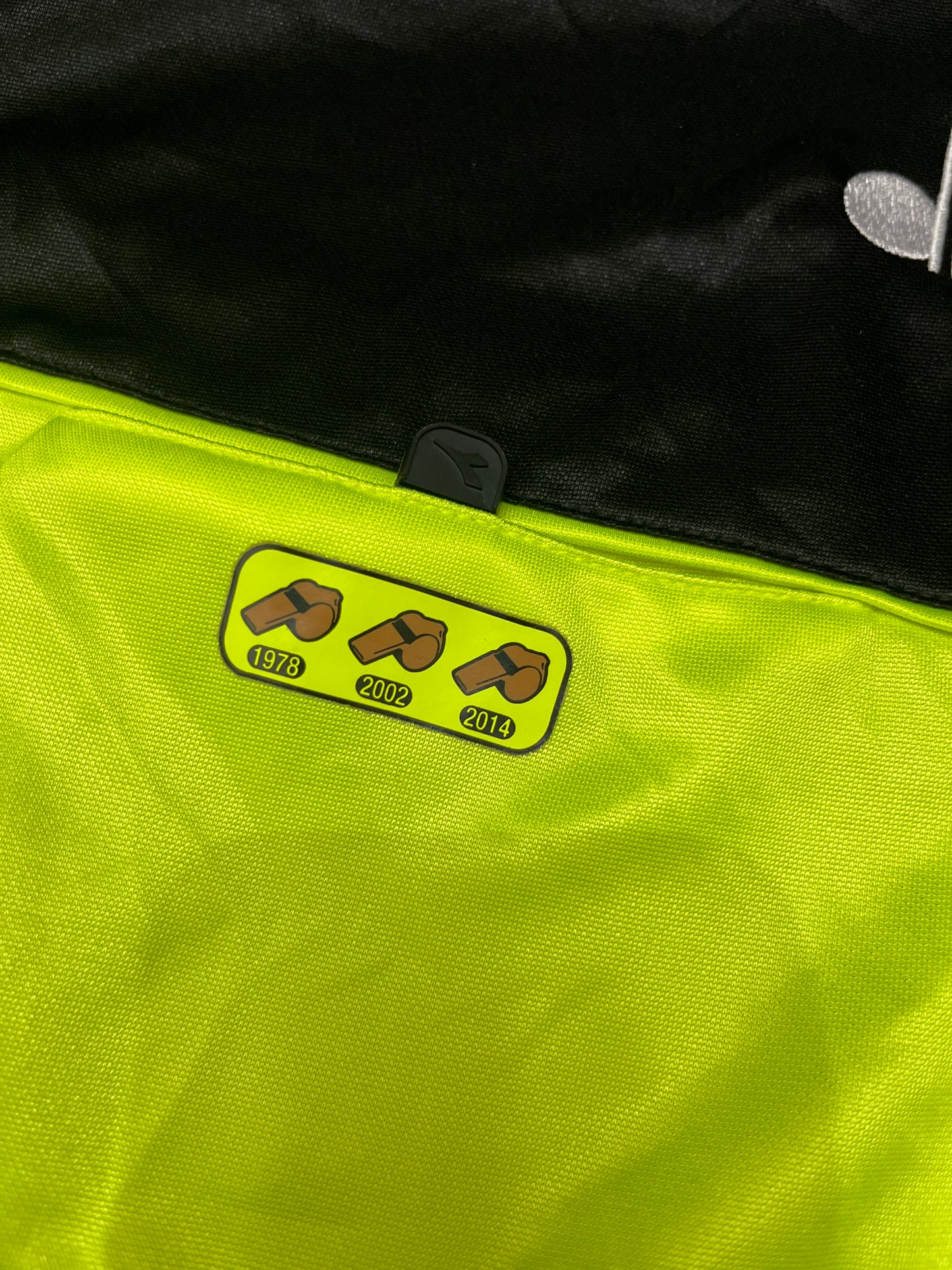 Diadora Italien Schiedsrichter Trikot