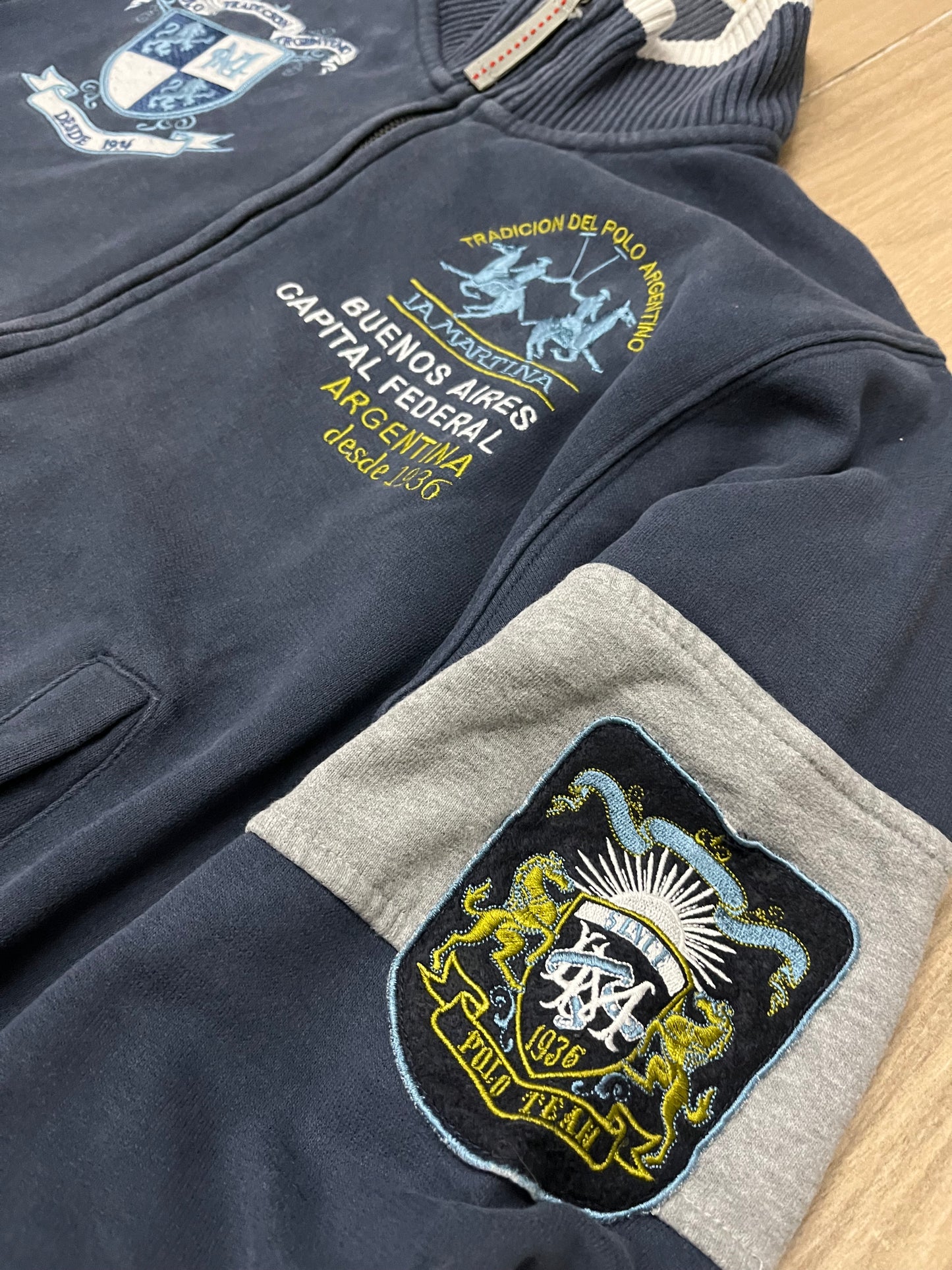 La Martina Zip Sweatshirt