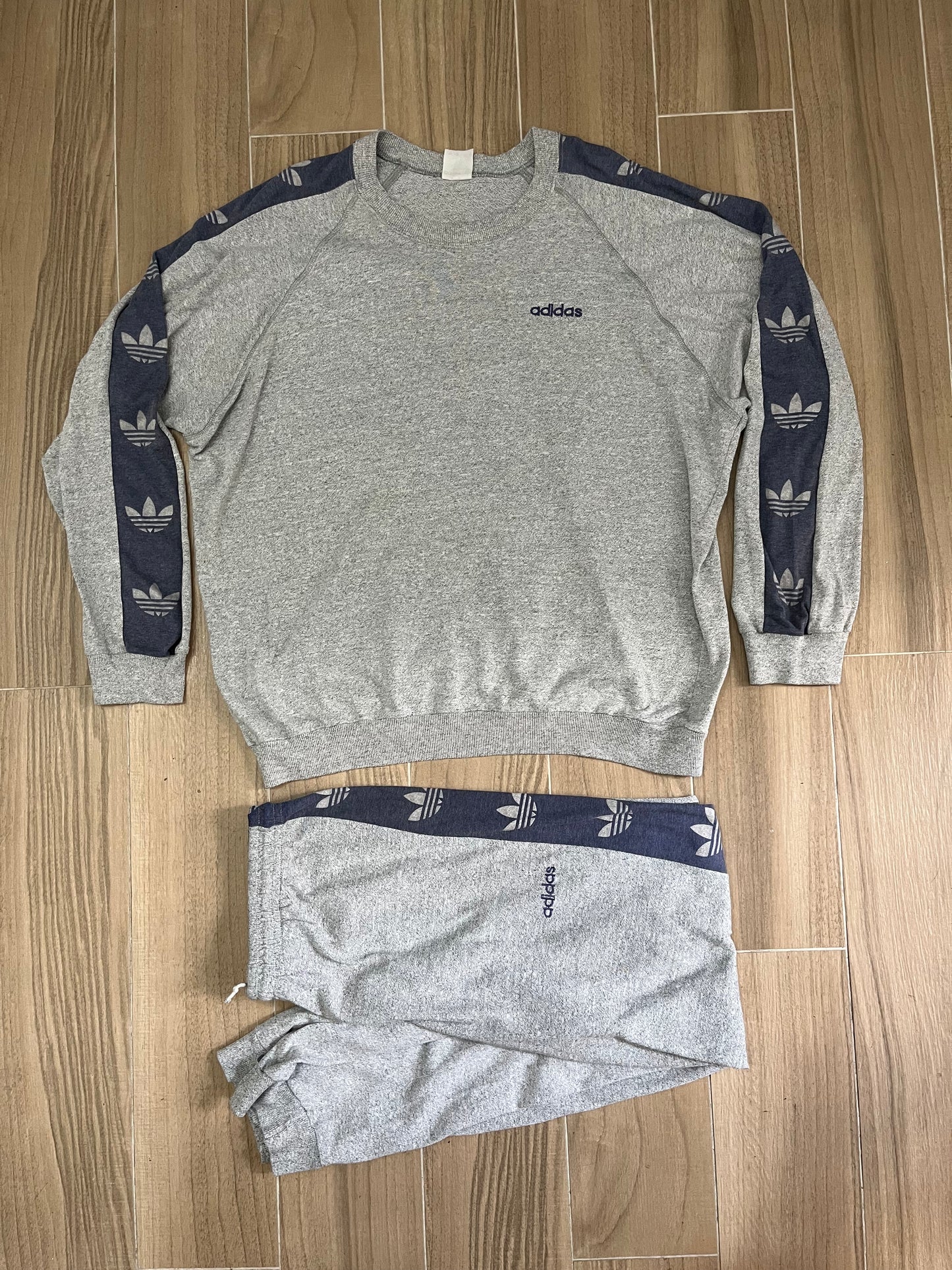 Adidas Vintage 80er Jahre Trainingsanzug 