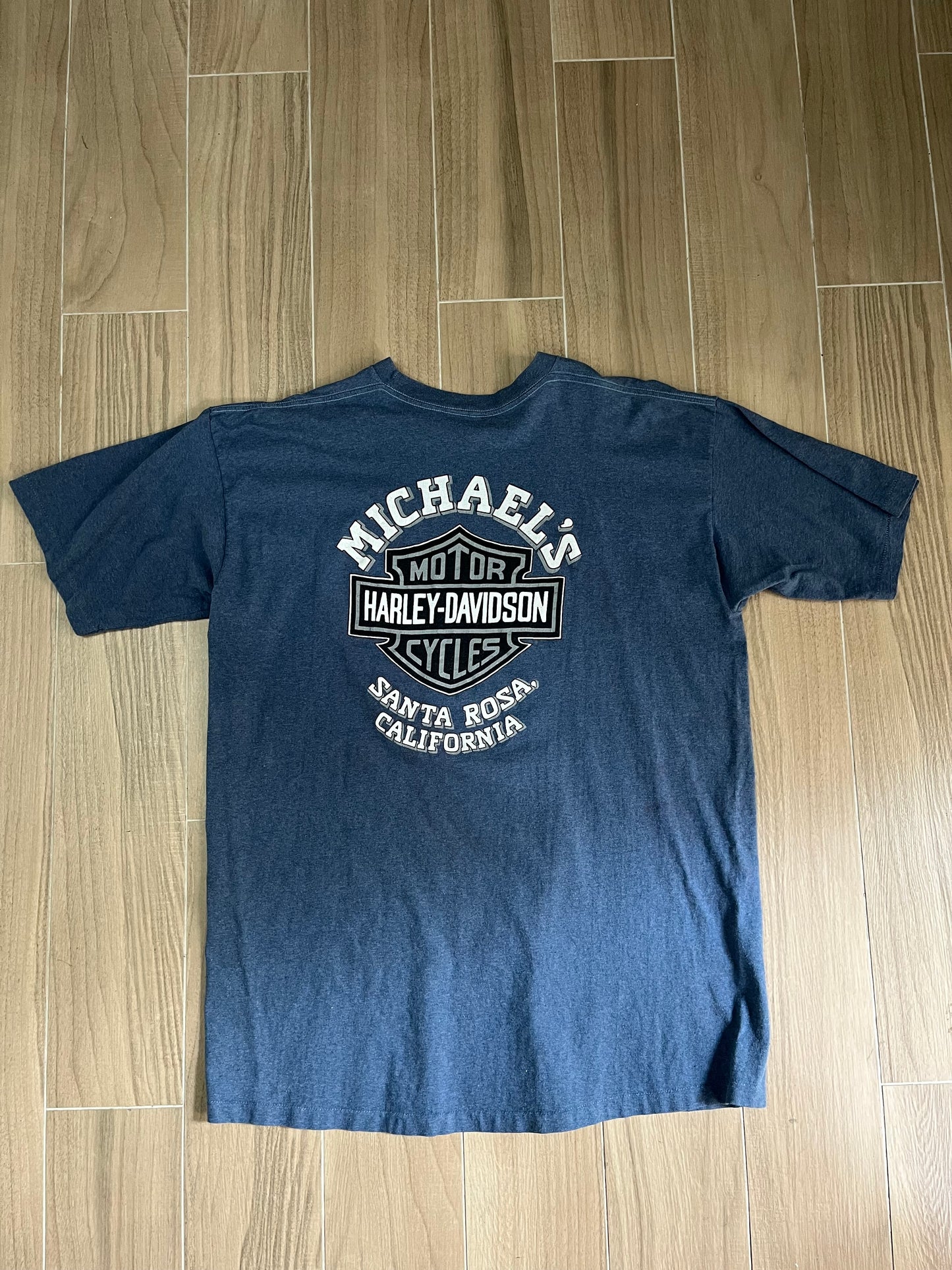 Harley Davidson Santa Rosa California Vintage T-Shirt