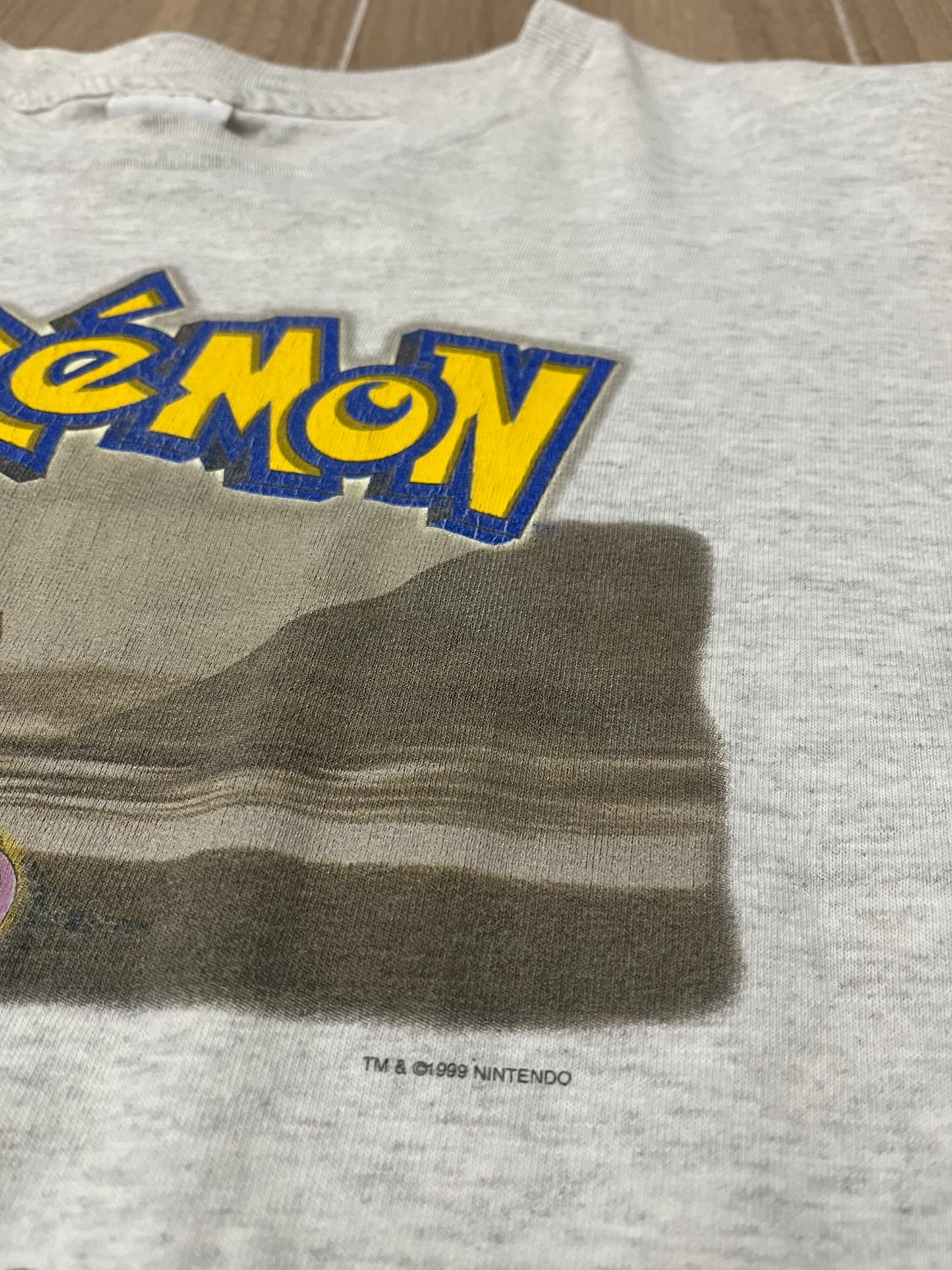 1999 Pokémon Mewtwo „Do You Accept The Challenge“ Nintendo Vintage T-Shirt
