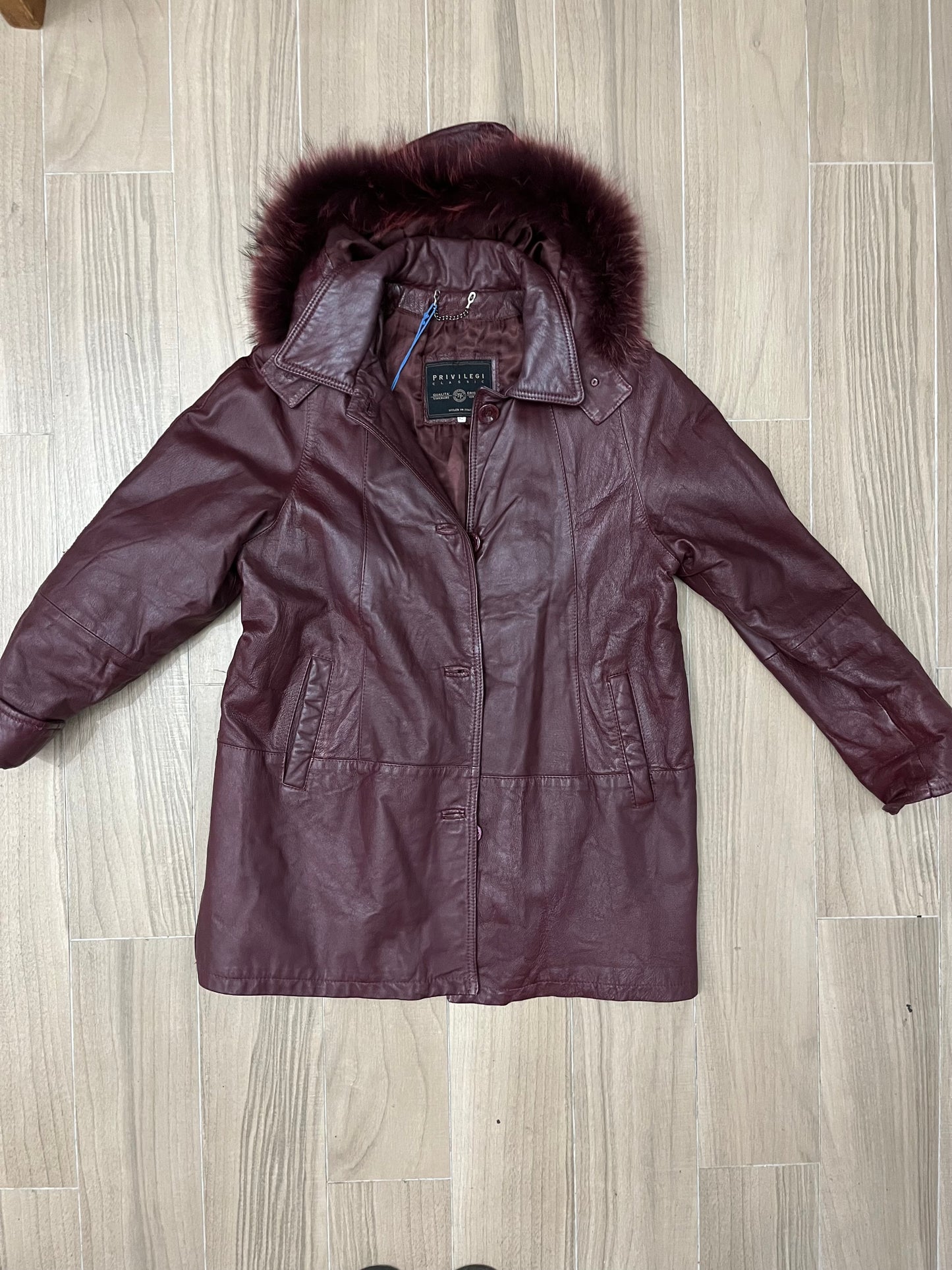 Vintage Lederjacke