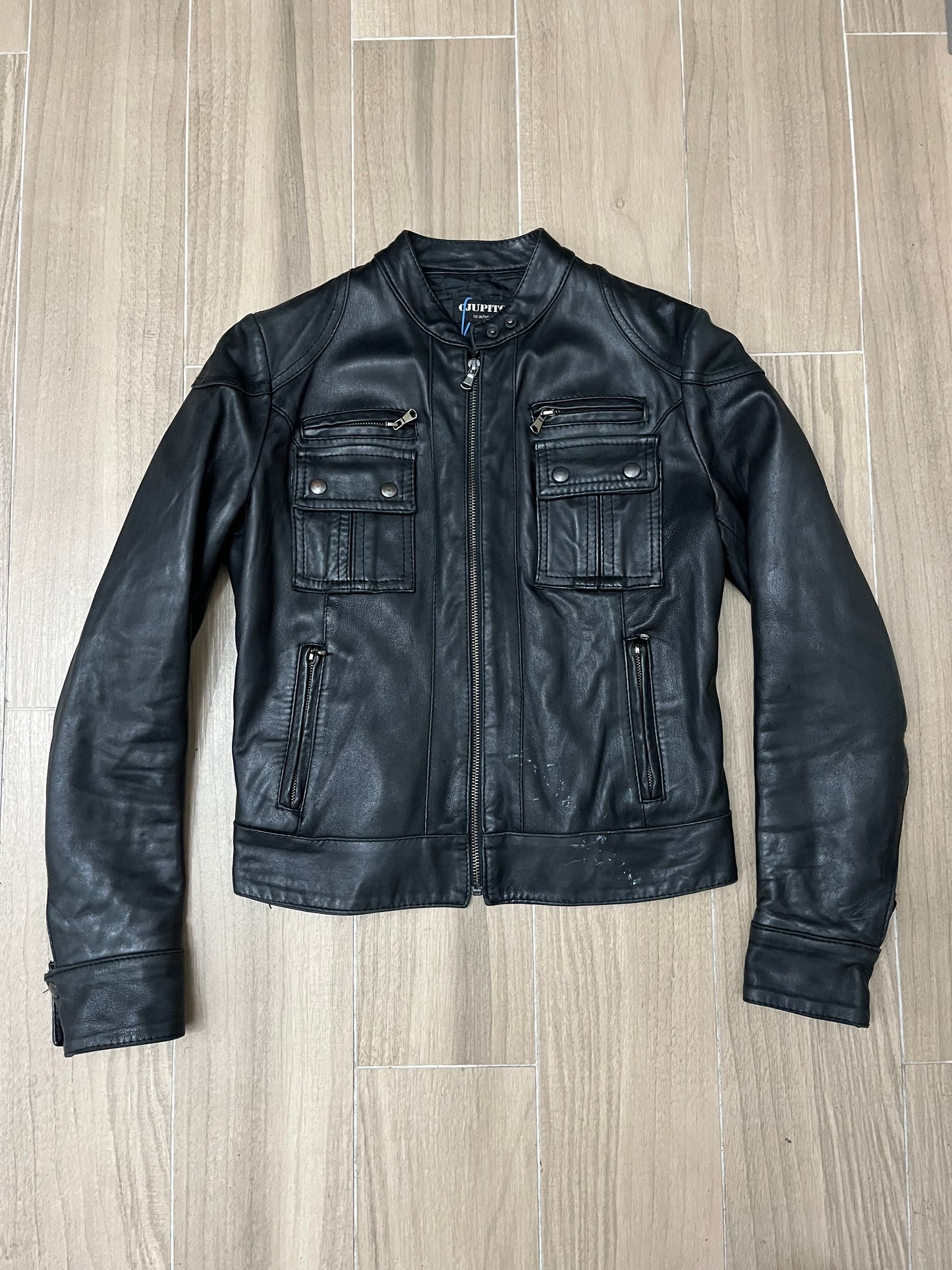 Vintage Lederjacke