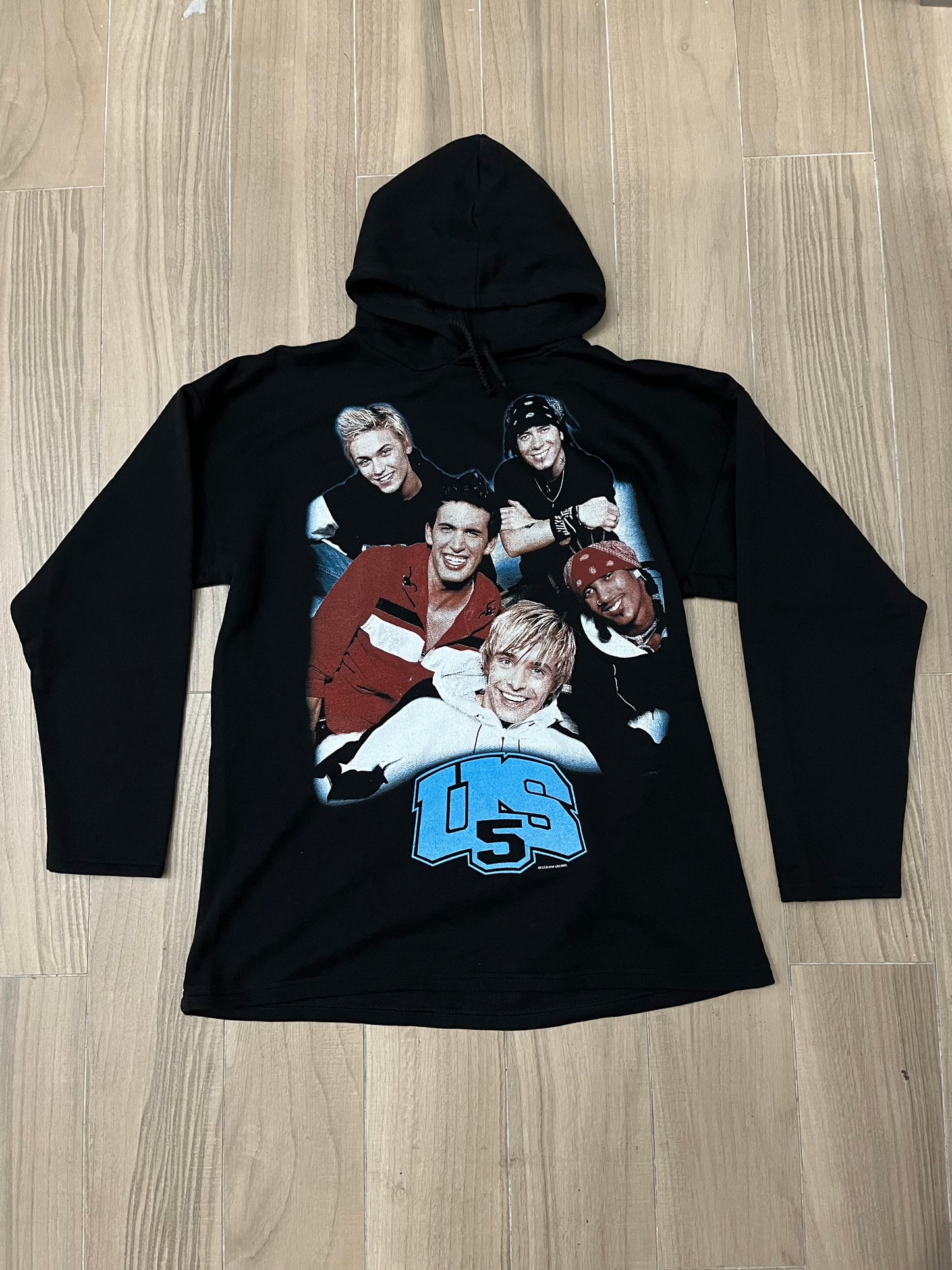 US 5 Boyband 2005 Y2K Hoodie