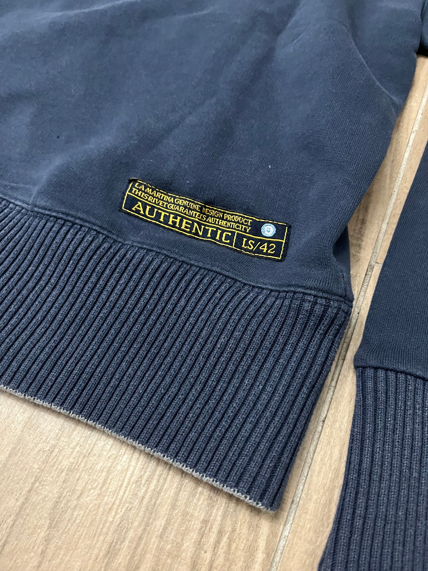 La Martina Zip Sweatshirt