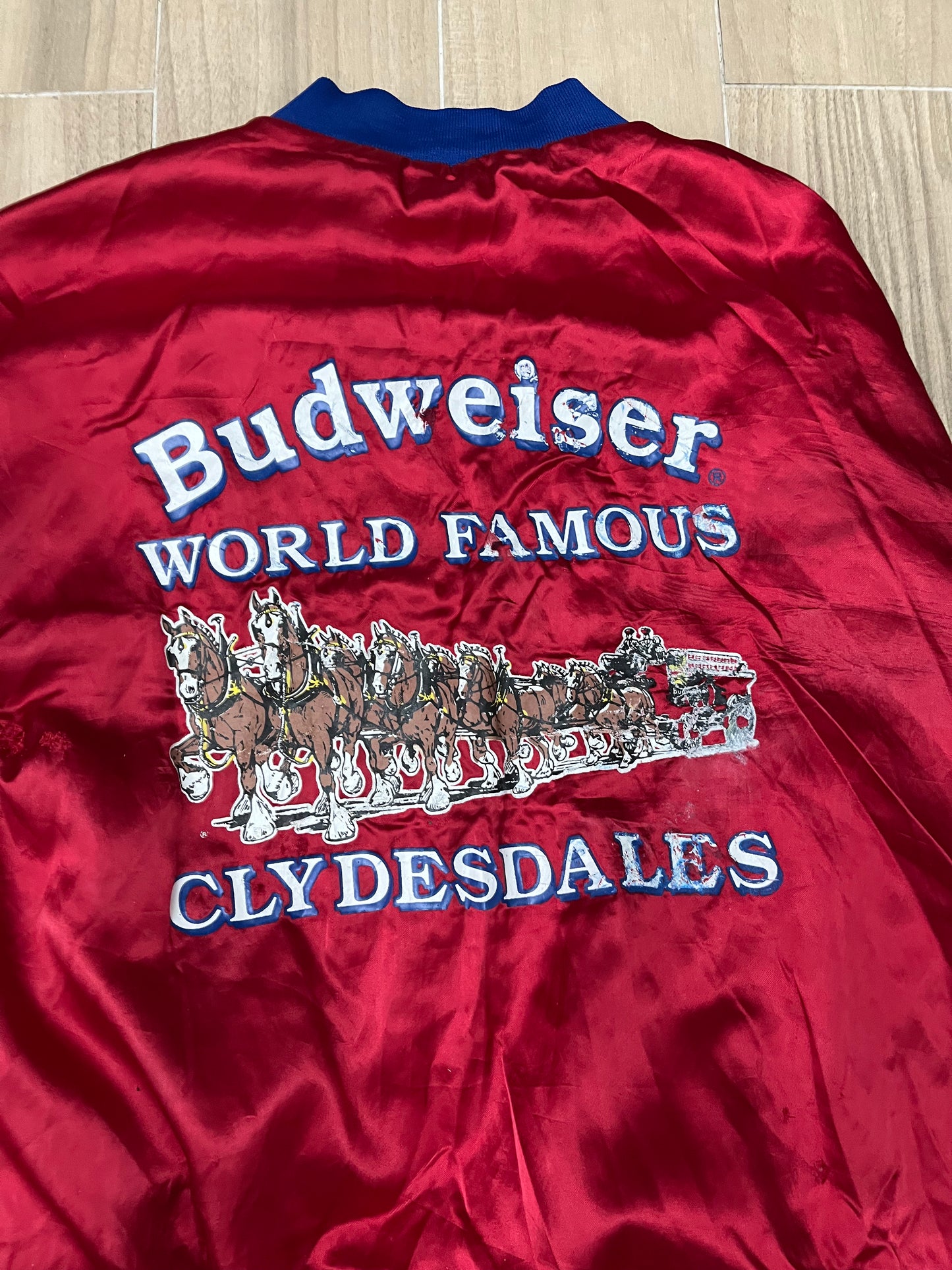 Vintage Budweiser Souvenir Jacket