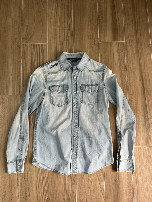 Sisley Y2K Denim Hemd