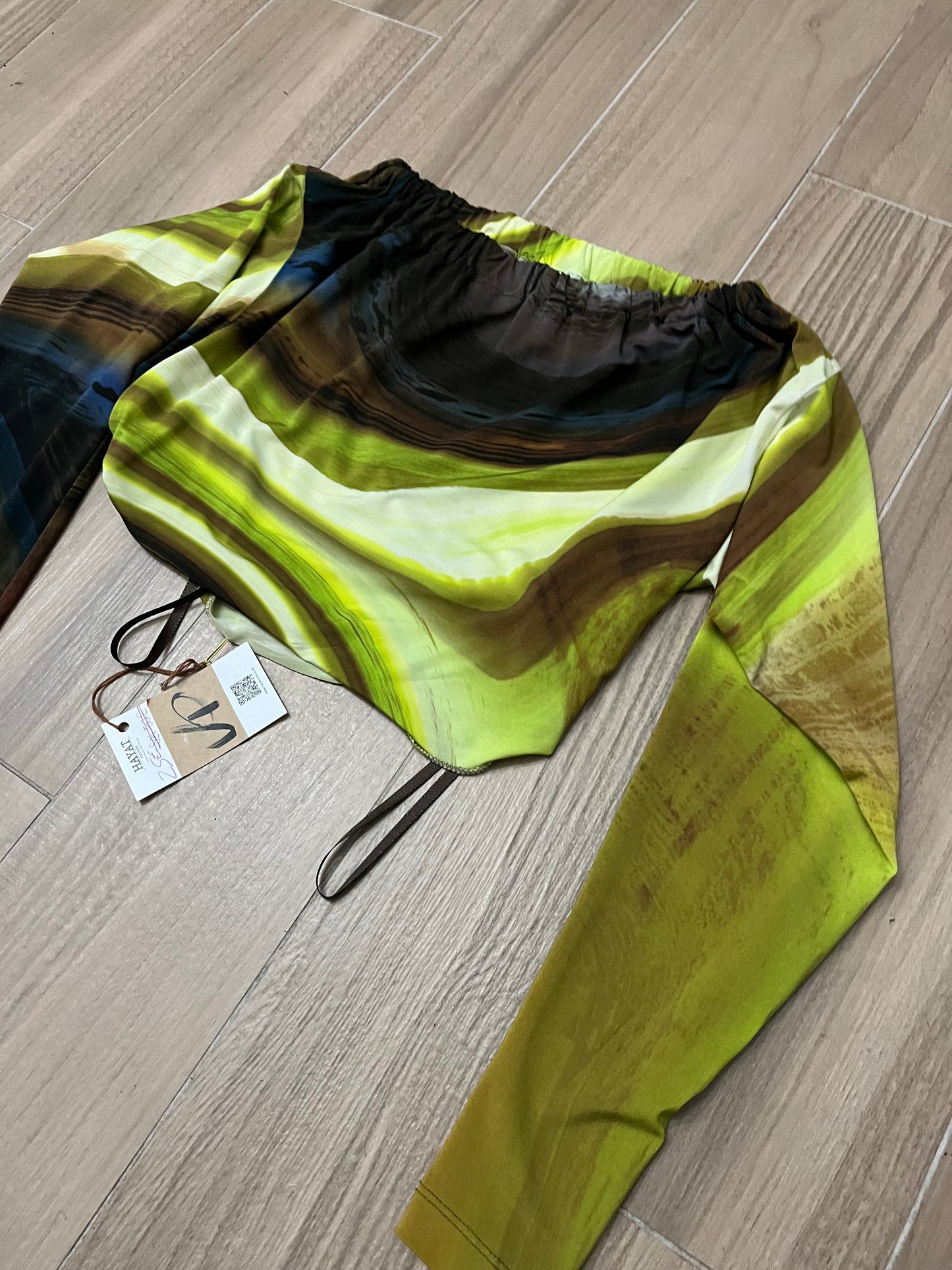 Longsleeve Cropped Top „Reworked“