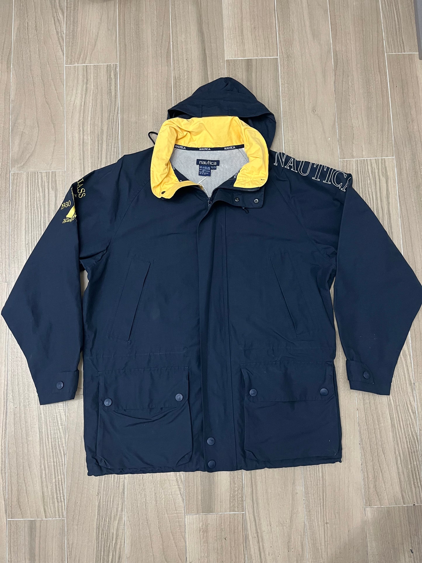Vintage Nautica Sailing Jacke