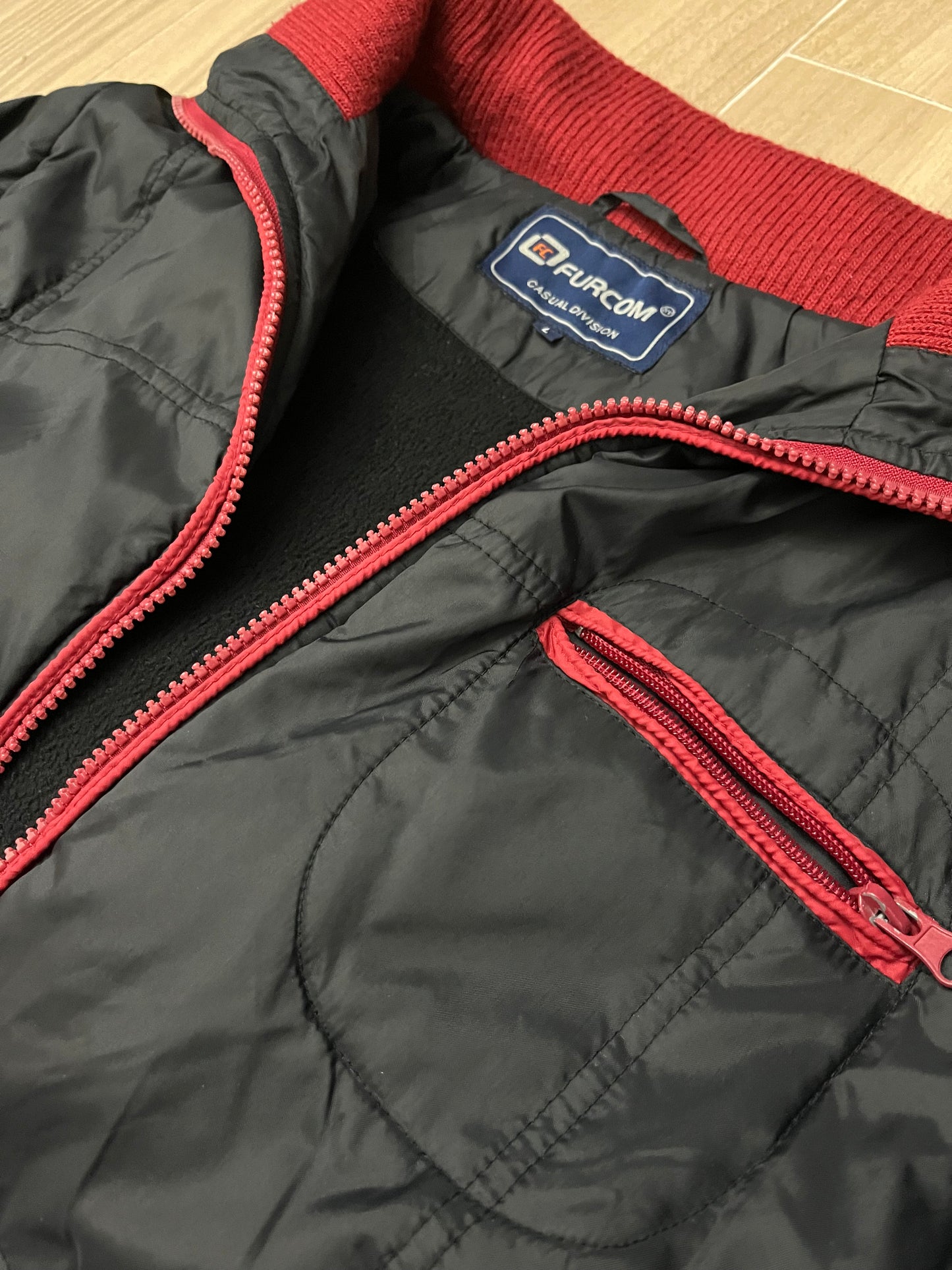 Furcon Y2K Puffer Jacke