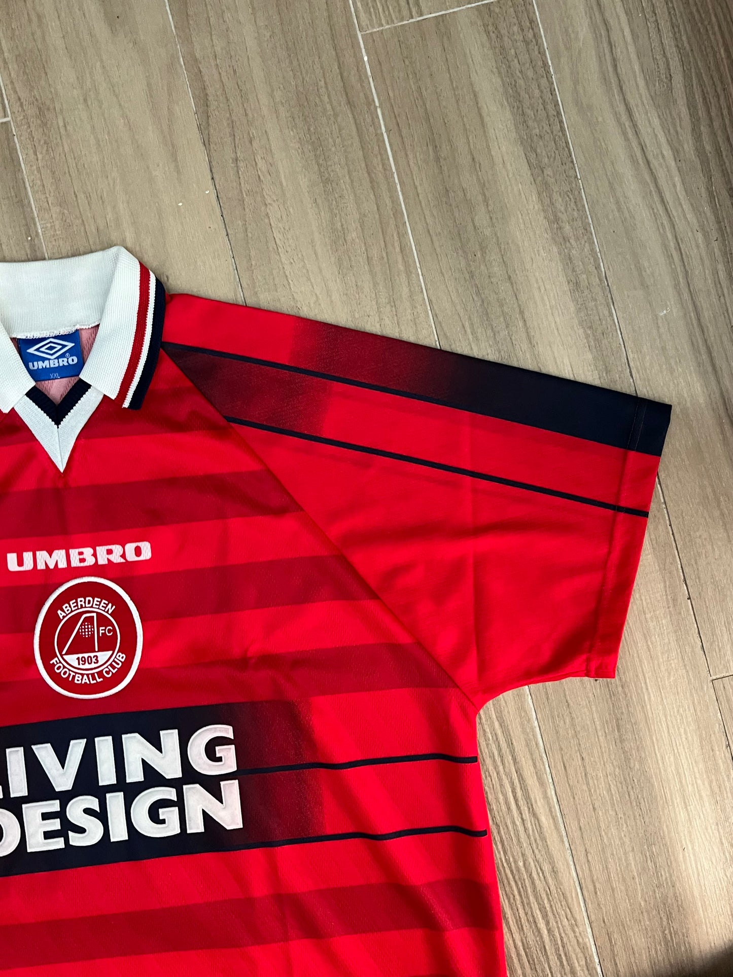 Aberdeen FC 1996/97 Umbro Home Vintage Jersey