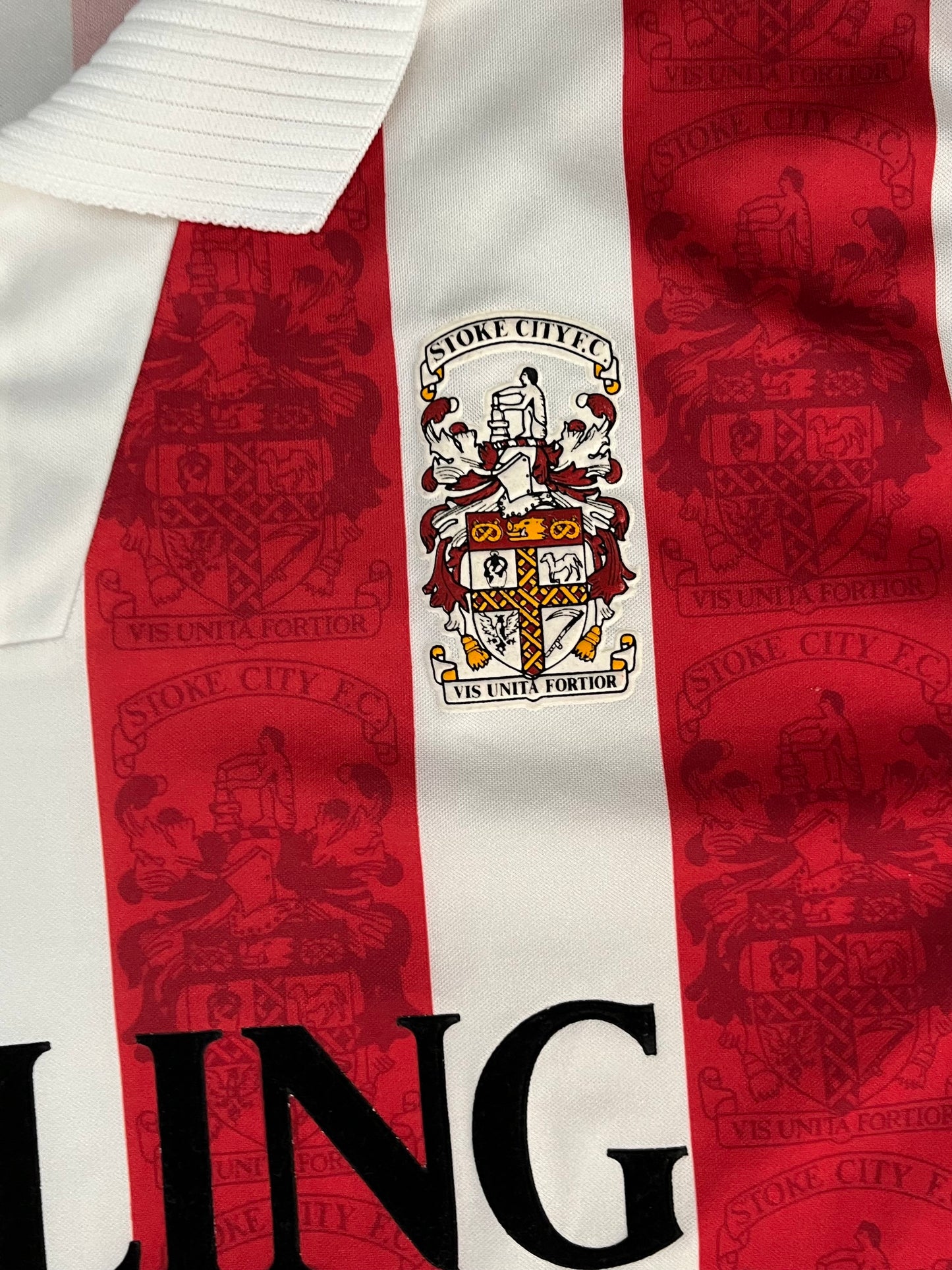 Stoke City Asics 1994/95 Home Vintage Jersey