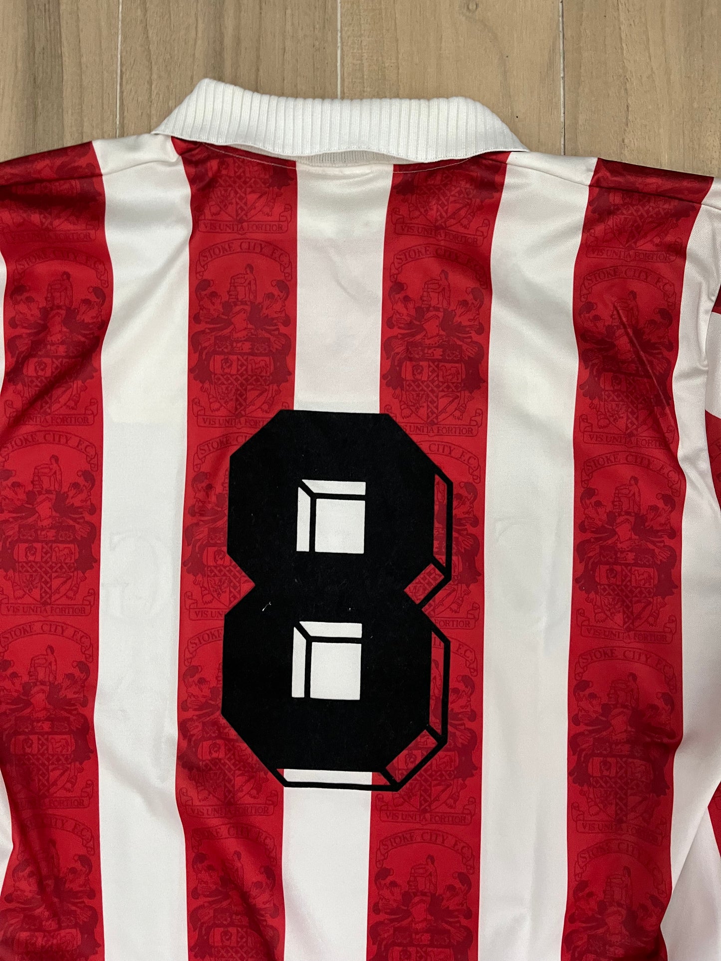 Stoke City Asics 1994/95 Home Vintage Jersey