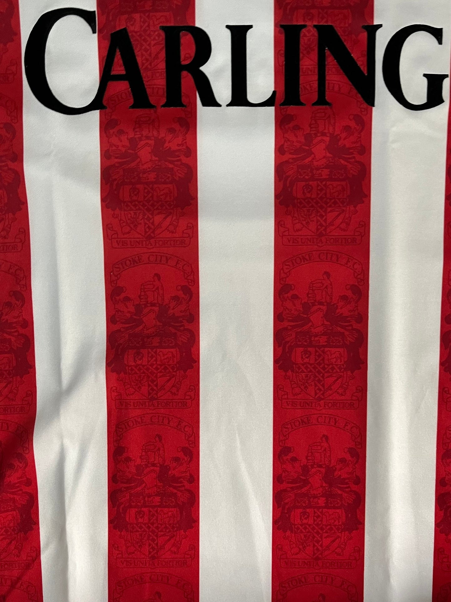 Stoke City Asics 1994/95 Home Vintage Jersey