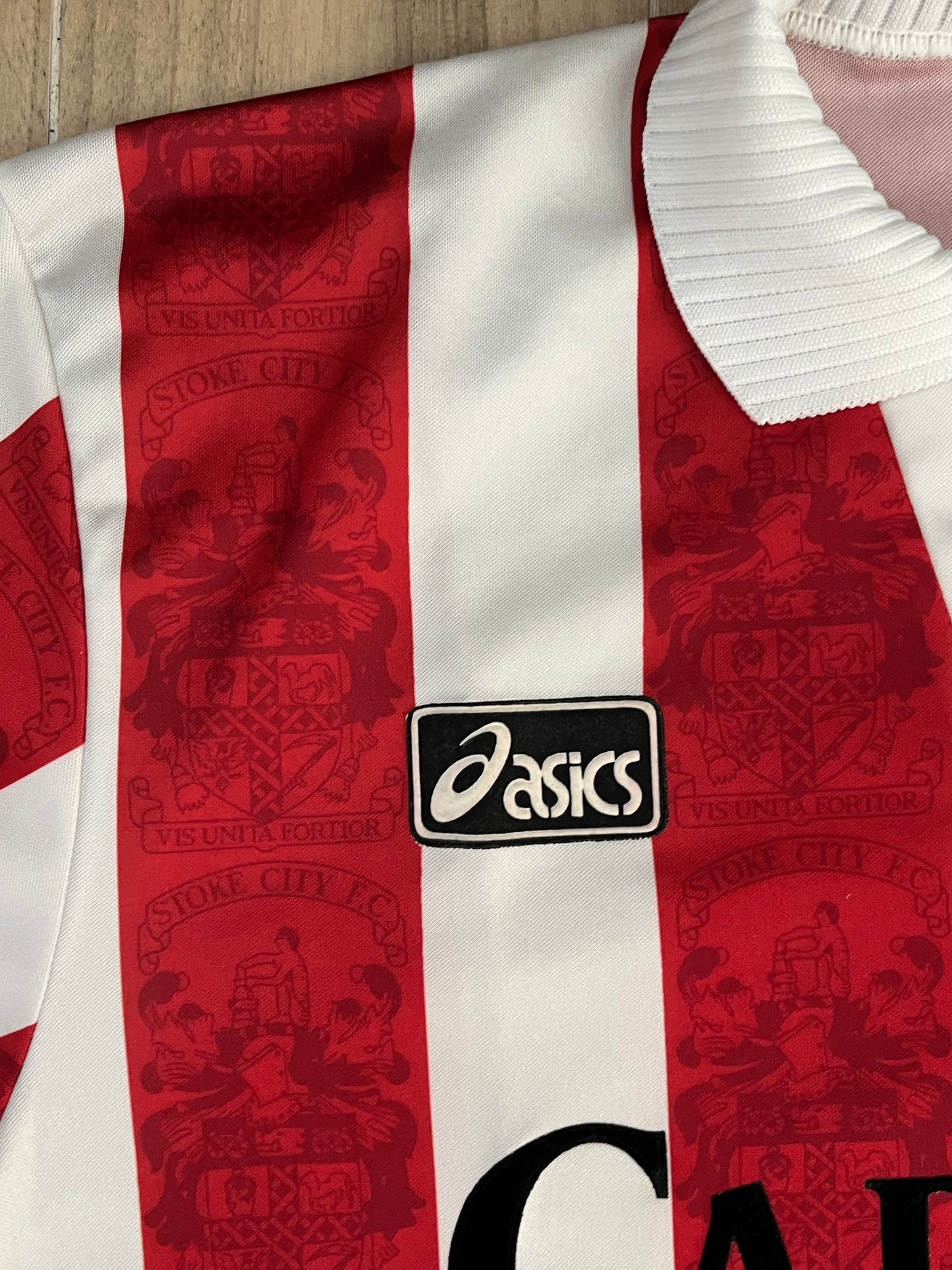 Stoke City Asics 1994/95 Home Vintage Jersey