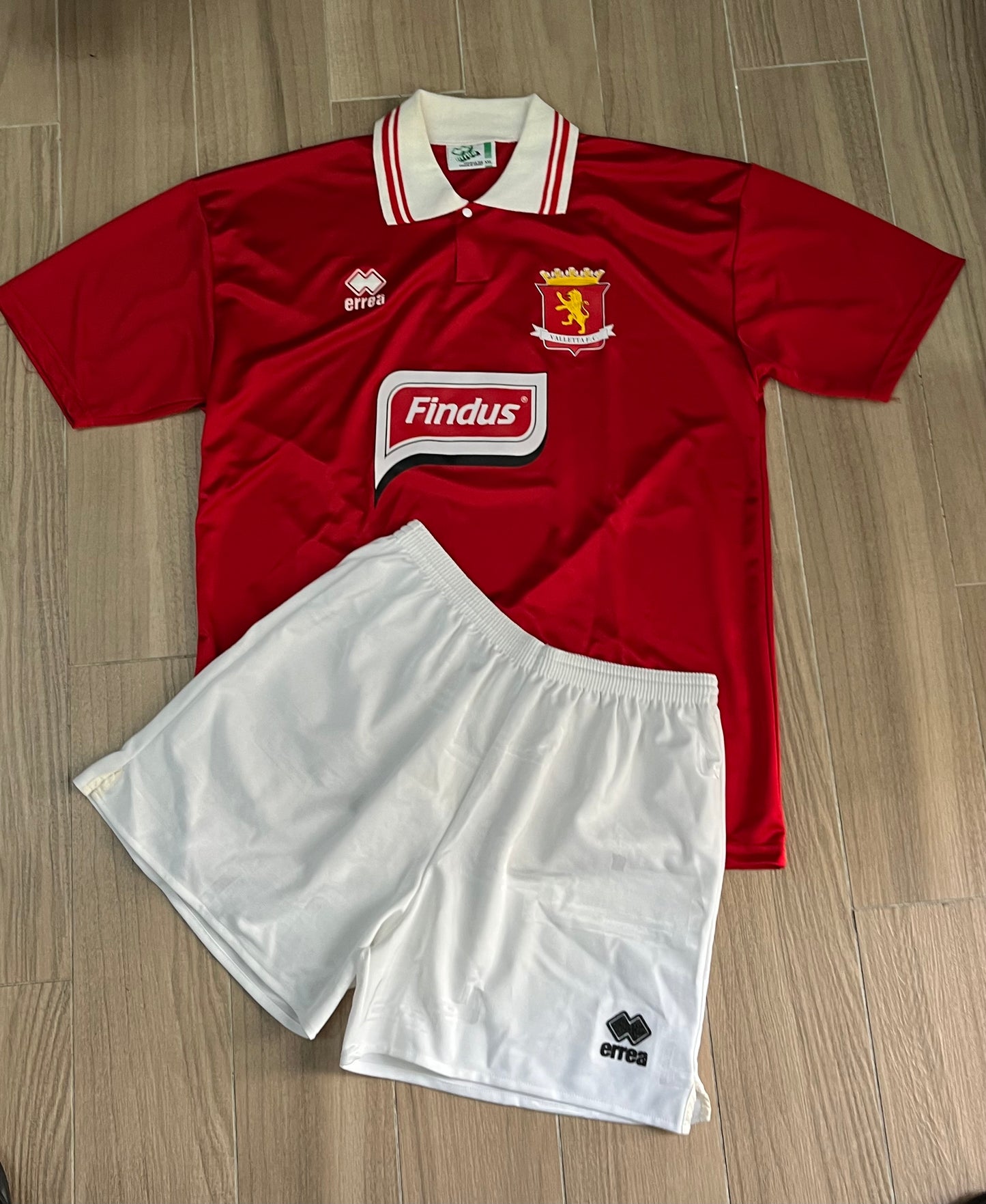 Valetta FC 1997/98 Errea Away Vintage Jersey + Shorts