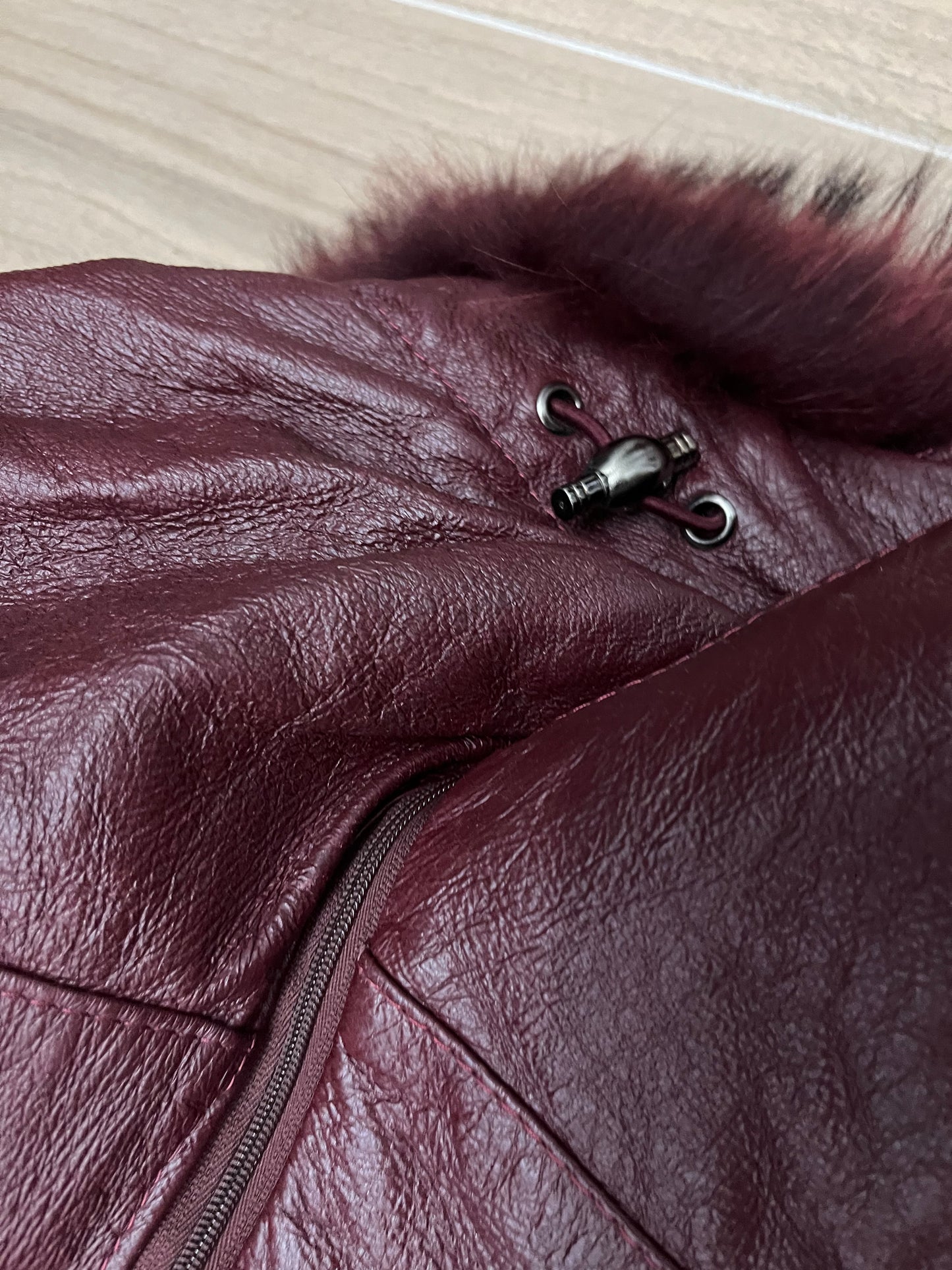Vintage Lederjacke