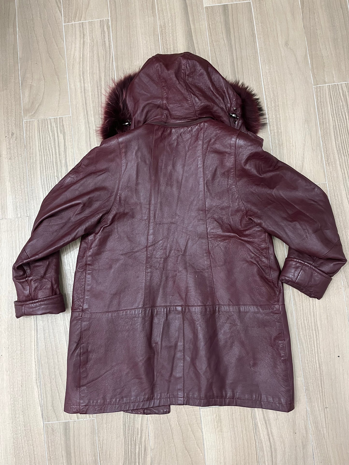 Vintage Lederjacke