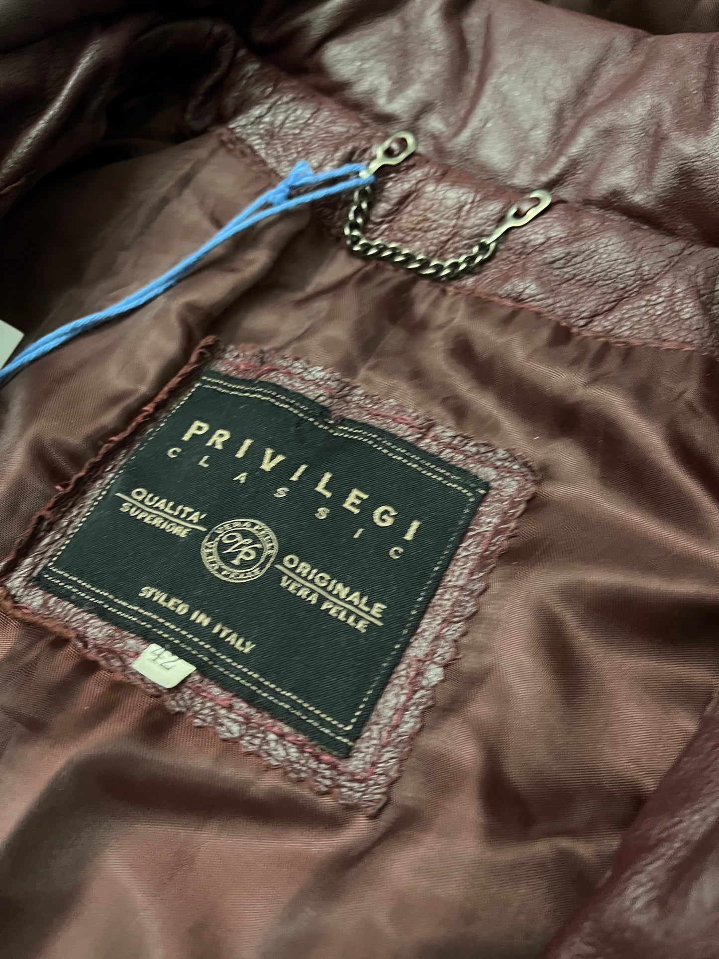 Vintage Lederjacke
