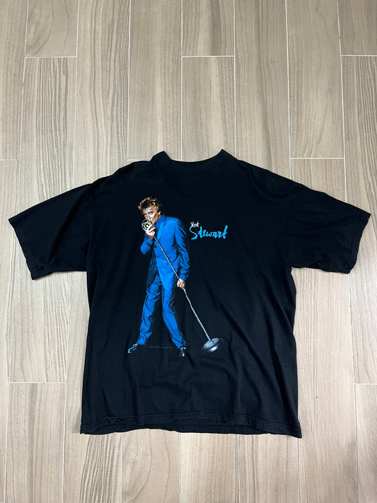 Rod Stewart 1998 Europe Tour Vintage T-Shirt
