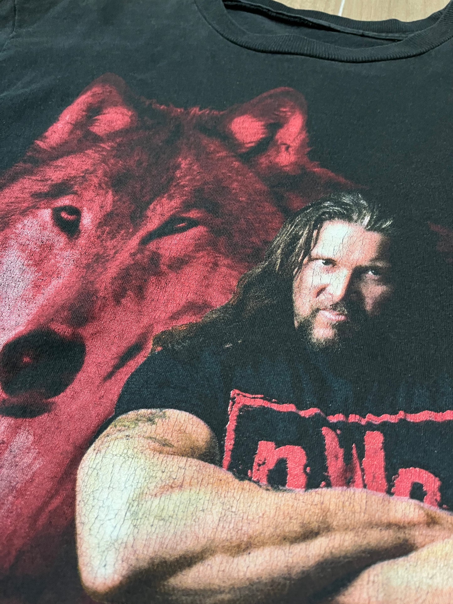WWF Kevin Nash New World Order Wolf Pack 1998 Vintage T-Shirt