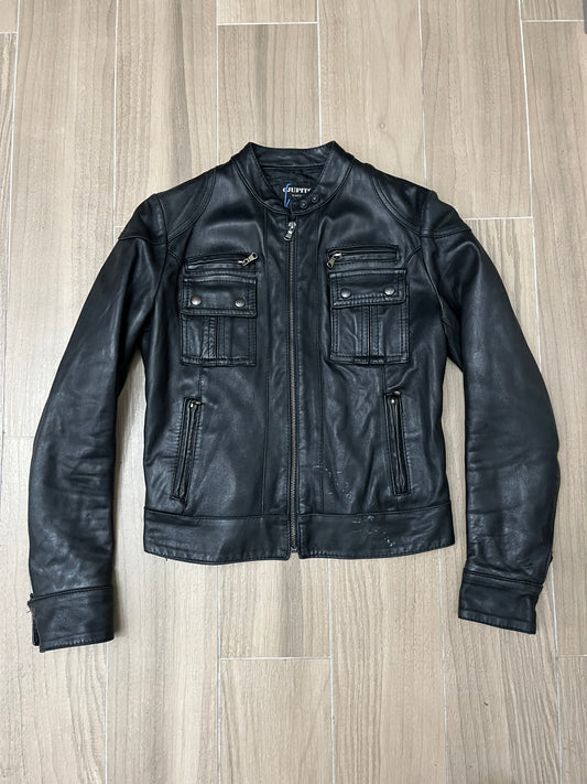 Vintage Lederjacke