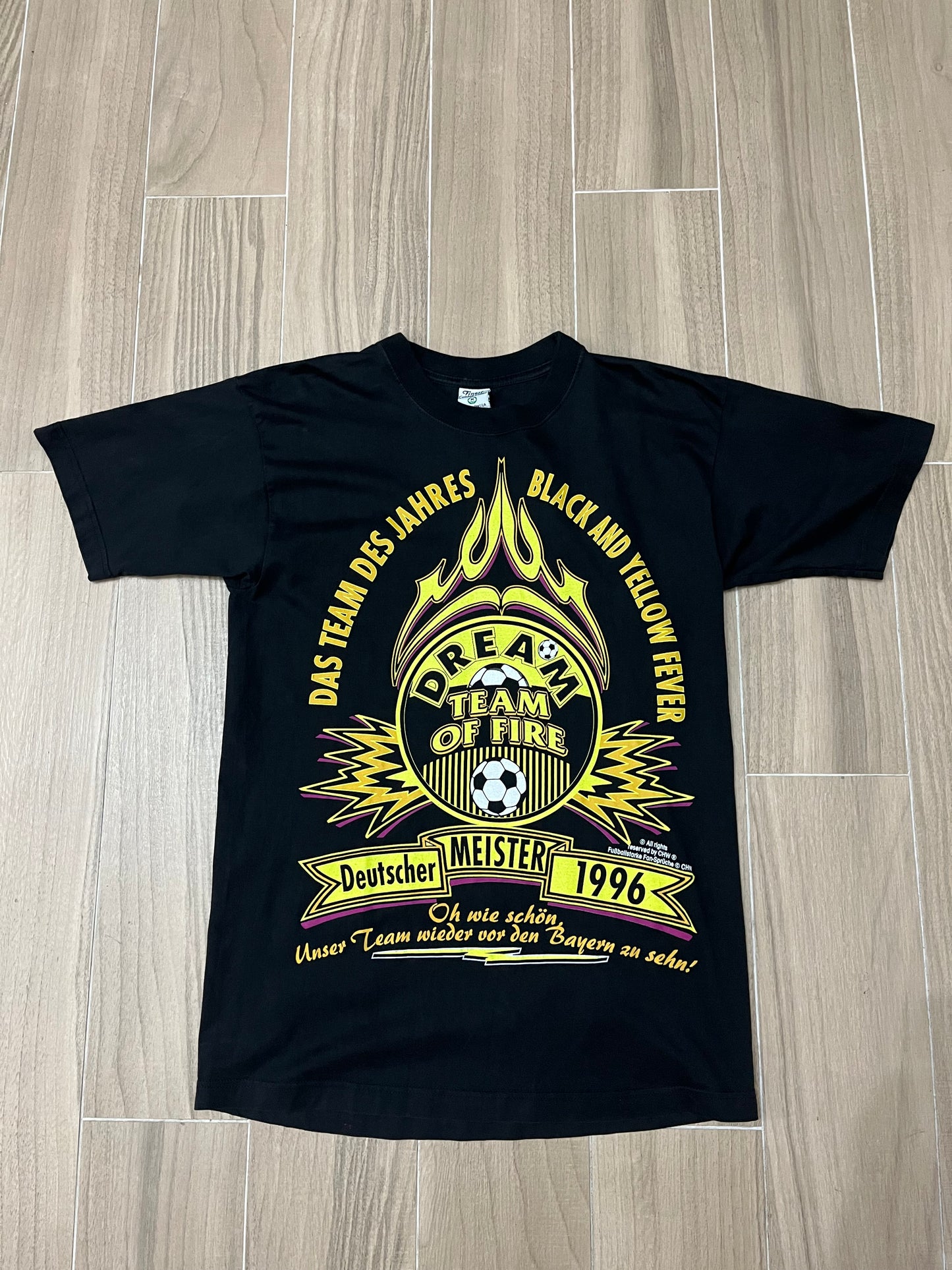 BVB 1996/97 Dortmund Deutscher Meister Vintage Fan T-Shirt