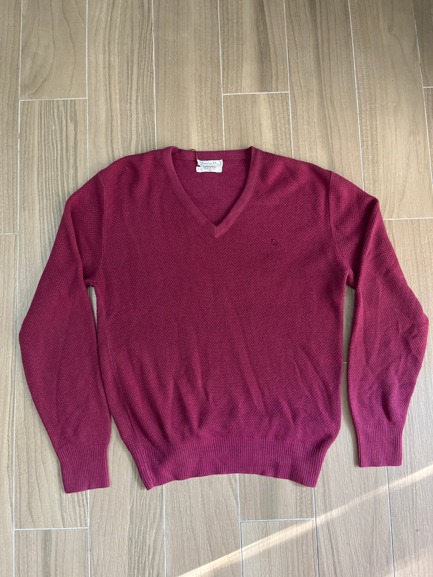Christian Dior V-Neck Sweatshirt