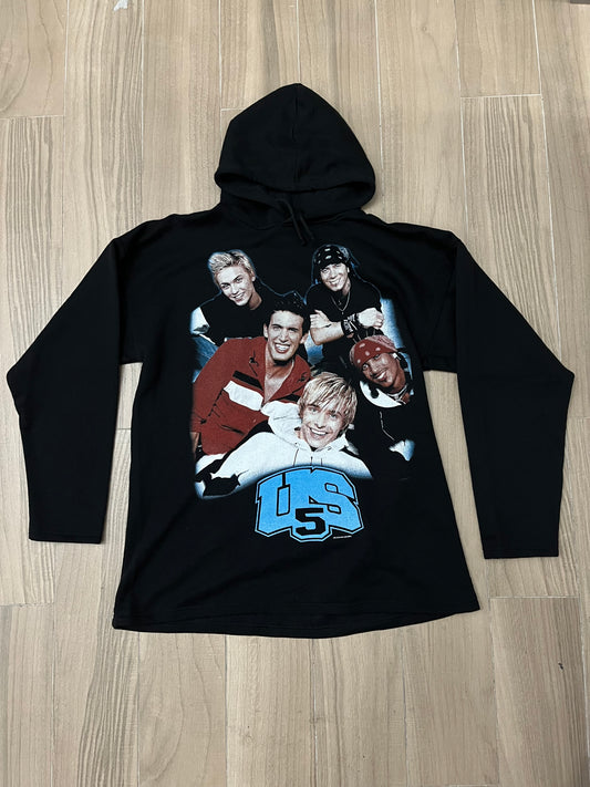 US 5 Boyband 2005 Y2K Hoodie