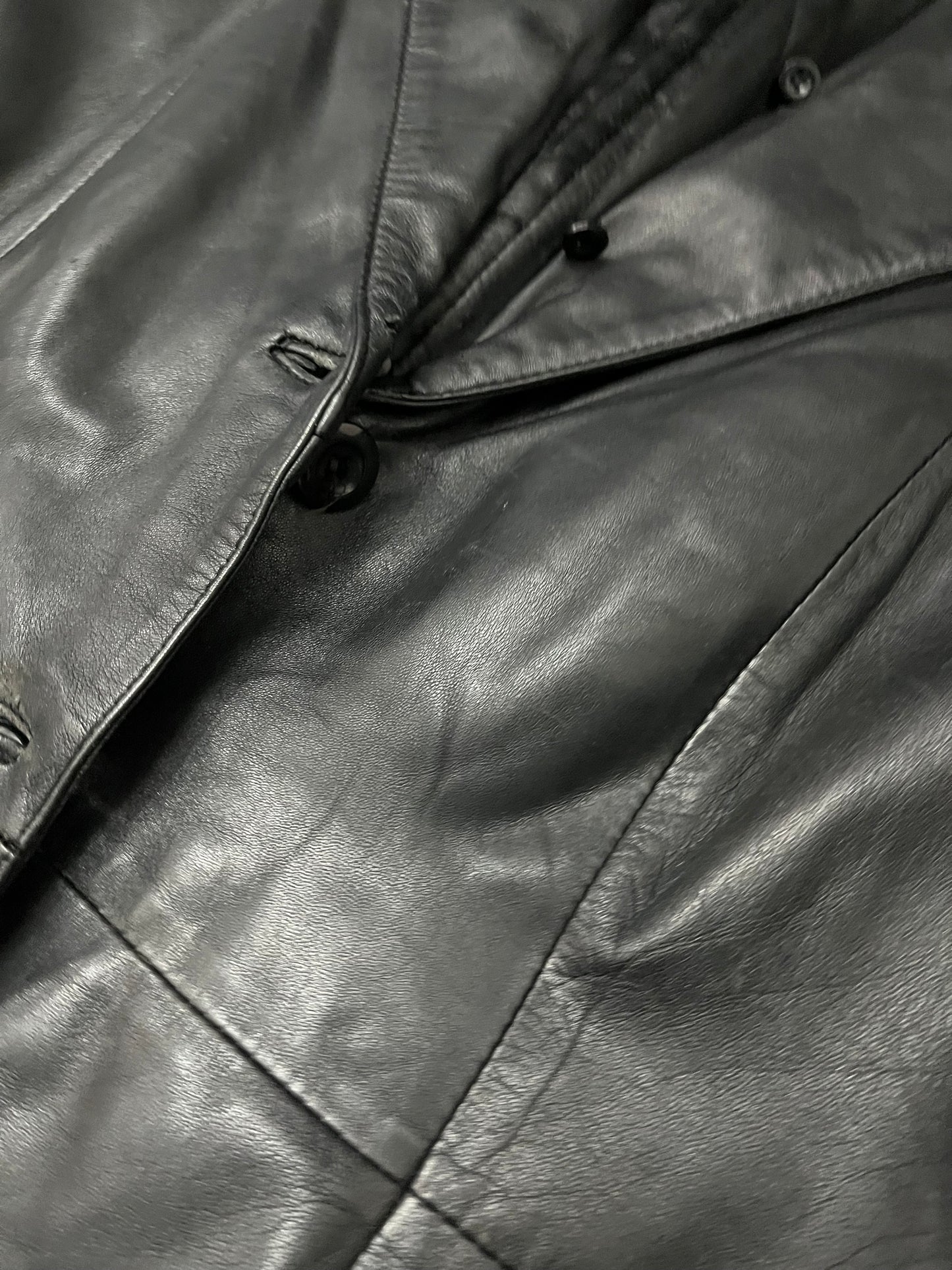 Vintage Lederjacke
