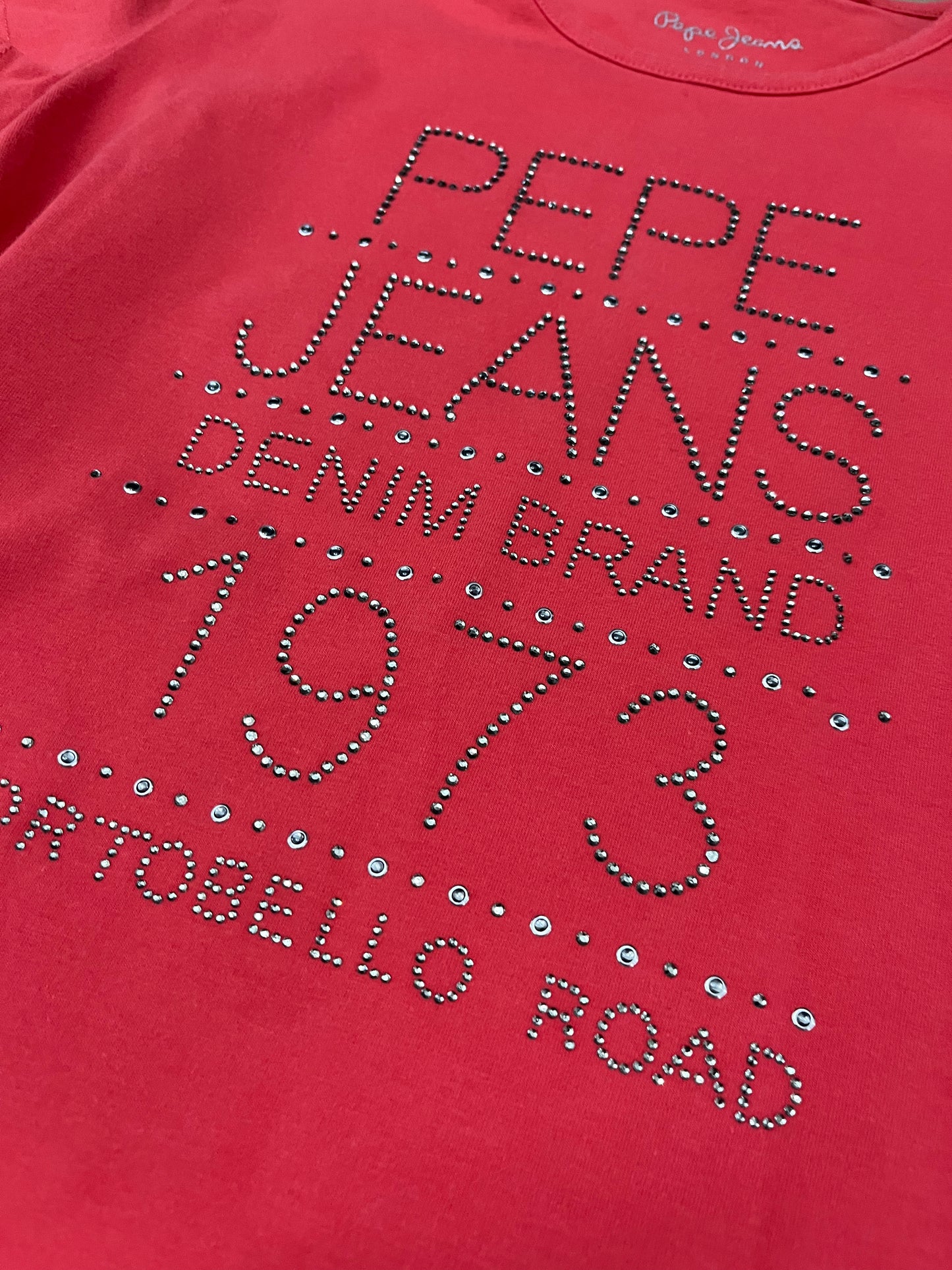 Pepe Jeans Glitter Y2K Top