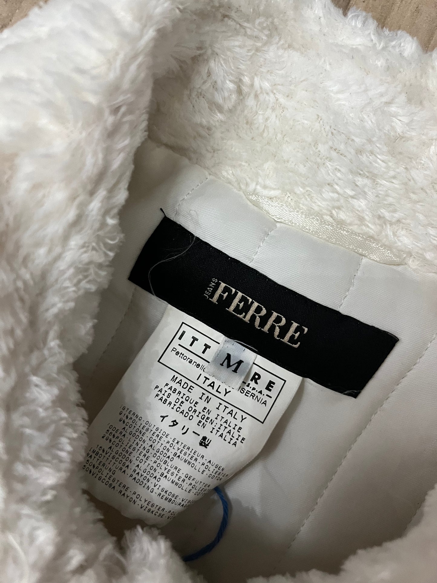 Vintage Ferre Teddy Mantel