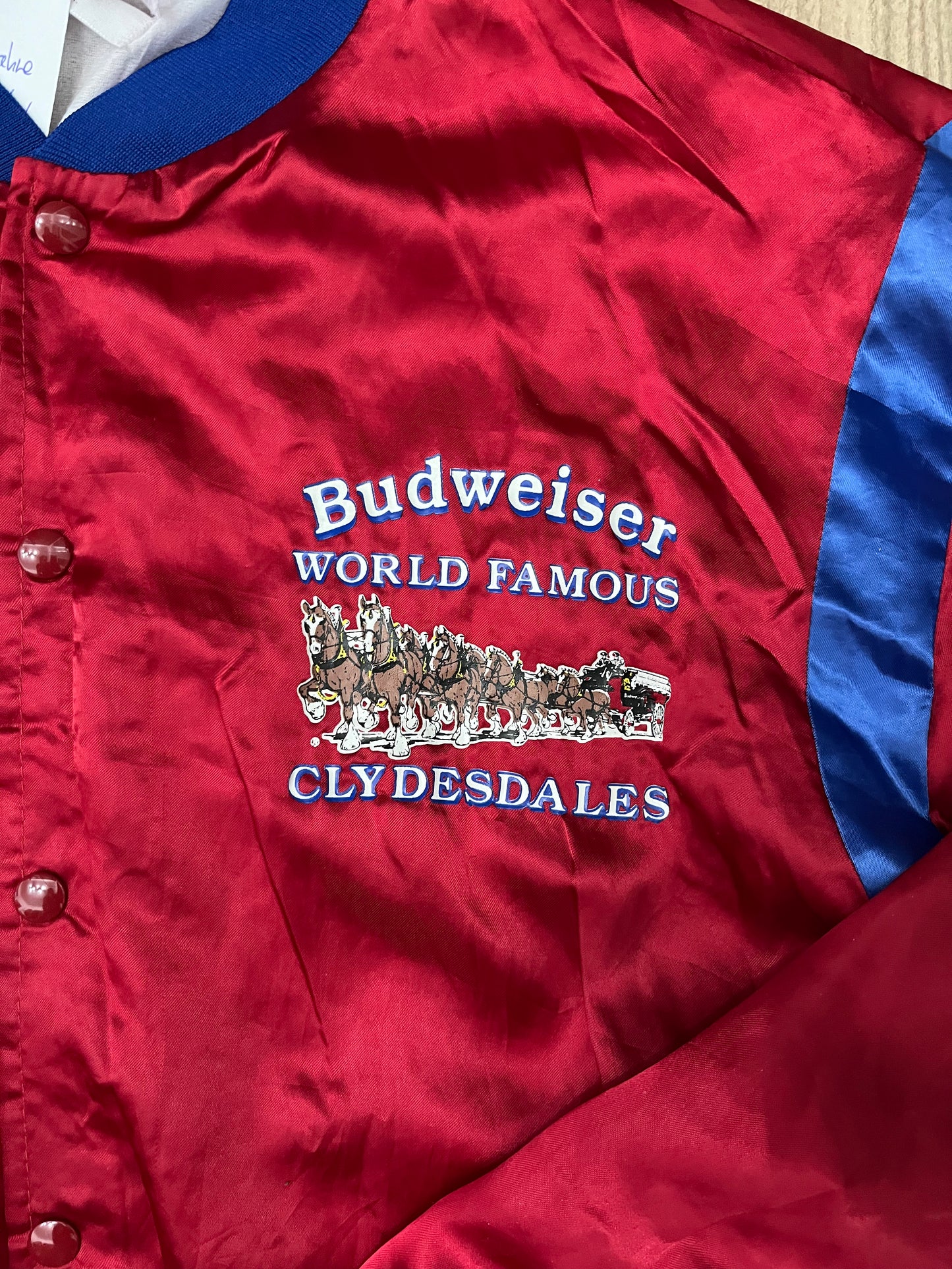 Vintage Budweiser Souvenir Jacket