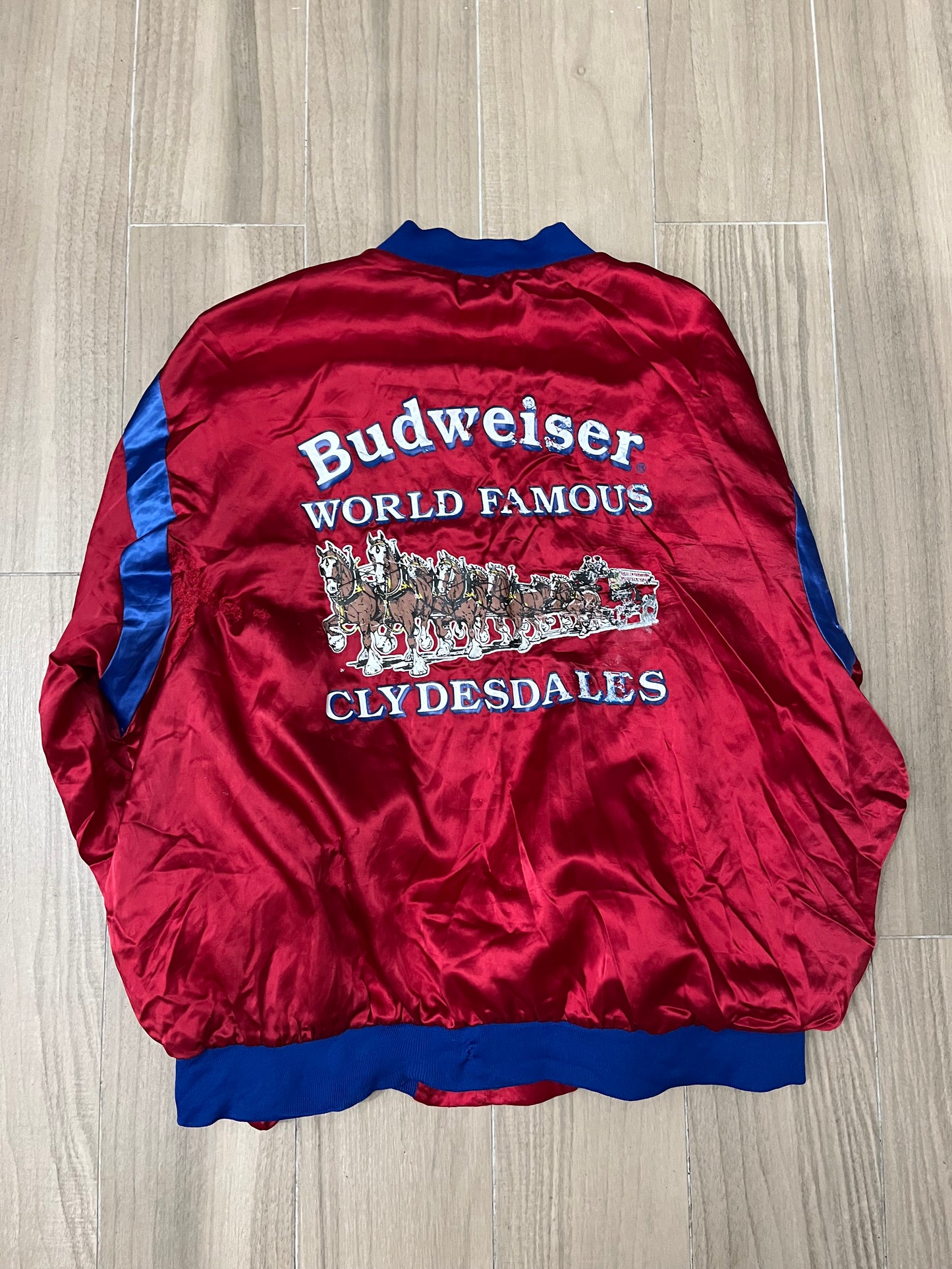 Vintage Budweiser Souvenir Jacket
