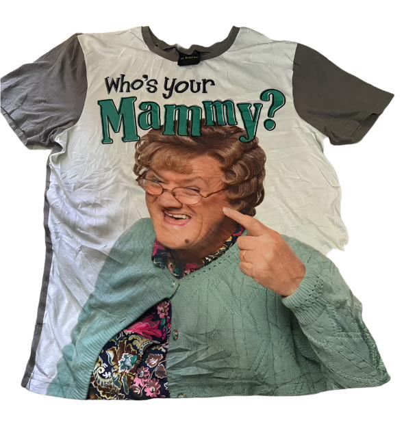 Vintage Mrs Brown Merchandise Shirt "Who´s your Mammy?"
